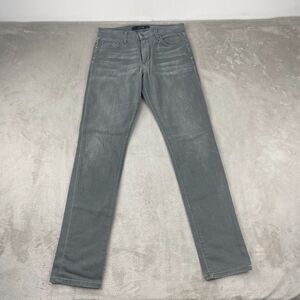 Joes Jeans Men 31 (Meas.‎ 32x35) Gray Slim Fit Jaylor Designer Denim Zip Fly